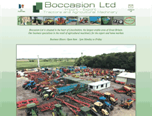Tablet Screenshot of boccasion.com